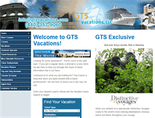 Tablet Screenshot of gtsvacations.com